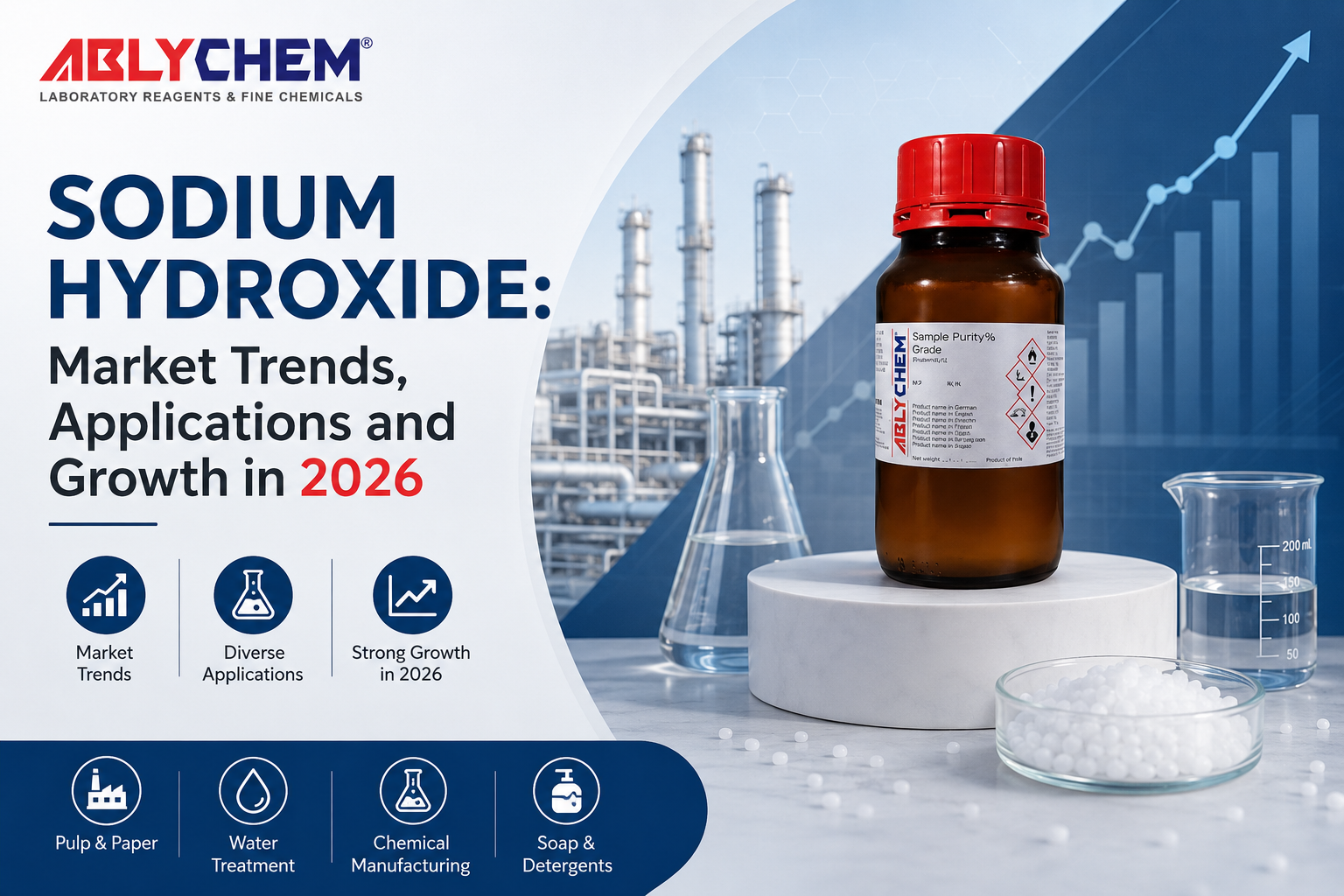 Sodium Hydroxide: Market Trends, Applications and Growth in 2026